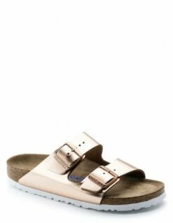 Birkenstock Mules Femme Arizona Metallic Copper Rose Gold -Hylton Magasin 0952093 birkenstock 2