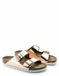 Birkenstock Mules Femme Arizona Metallic Copper Rose Gold -Hylton Magasin 0952093 birkenstock 4