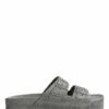 Cacatoes Claquettes Compensées Femme Caipirinha Women Cool Grey -Hylton Magasin 1000cg023w cacatoes