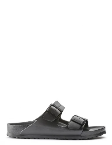 Birkenstock Mules Femme Arizona Eva Caoutchouc Metallic Anthracite 3 Birkenstock Mules Femme Arizona Eva Caoutchouc Metallic Anthracite