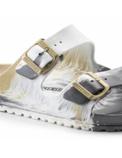 Birkenstock Mules Femme Arizona Eva Caoutchouc Beach Multi Glamour Gold -Hylton Magasin 1022502 birkenstock 4