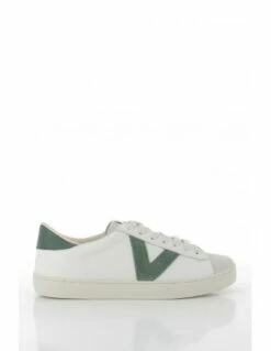 Victoria Baskets De Ville Femme Blanc/vert 11 Victoria Baskets De Ville Femme Blanc/vert -Hylton Magasin 1126142 64 victoria 2