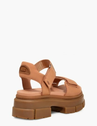 Ugg Sandales Compensées Femme Ashton Ankle Daim Terracota 4 Ugg Sandales Compensées Femme Ashton Ankle Daim Terracota – Image 2