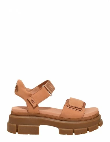 Ugg Sandales Compensées Femme Ashton Ankle Daim Terracota 3 Ugg Sandales Compensées Femme Ashton Ankle Daim Terracota