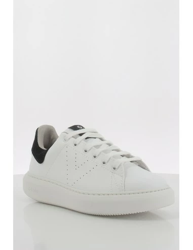 Victoria Baskets De Ville Femme Blanc-noir 4 Victoria Baskets De Ville Femme Blanc-noir – Image 2