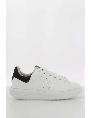 Victoria Baskets De Ville Femme Blanc-noir 5 Victoria Baskets De Ville Femme Blanc-noir – Image 3