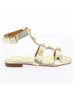 Hylton Sandales Femme Sunrise Cuir Blanc -Hylton Magasin 1368 11