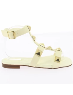 Hylton Sandales Femme Sunrise Ivory Cuir Blanc -Hylton Magasin 1368 3