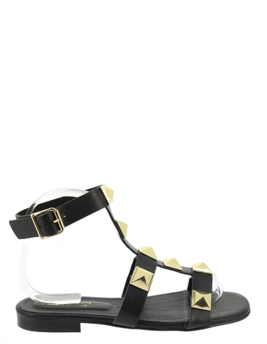 Hylton Sandales Femme Sunrise Cuir Noir 3 Hylton Sandales Femme Sunrise Cuir Noir