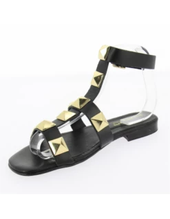 Hylton Sandales Femme Sunrise Cuir Noir 8 Hylton Sandales Femme Sunrise Cuir Noir -Hylton Magasin 1368 6