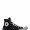 Converse Sneakers Montantes Femme Ctas Canvas Hi Noir Effet Vieilli -Hylton Magasin 156886c converse