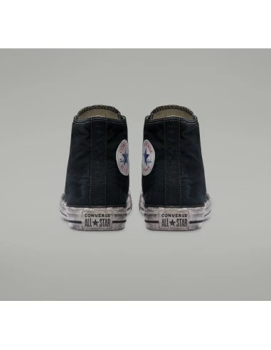 Converse Sneakers Montantes Femme Ctas Canvas Hi Noir Effet Vieilli 6 Converse Sneakers Montantes Femme Ctas Canvas Hi Noir Effet Vieilli – Image 4