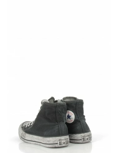 Converse Sneakers Montantes Femme Ctas Canvas Hi Noir Effet Vieilli 10 Converse Sneakers Montantes Femme Ctas Canvas Hi Noir Effet Vieilli – Image 8