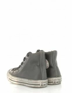 Converse Sneakers Montantes Mixte Ctas Leather Hi Cuir Noir Effet Vieilli 9 Converse Sneakers Montantes Mixte Ctas Leather Hi Cuir Noir Effet Vieilli -Hylton Magasin 158575c converse 3