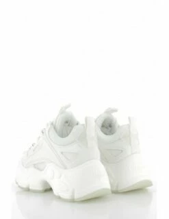 Buffalo Baskets Compensées Femme Binary C Vegan Blanc -Hylton Magasin 1630448 buffalo 3