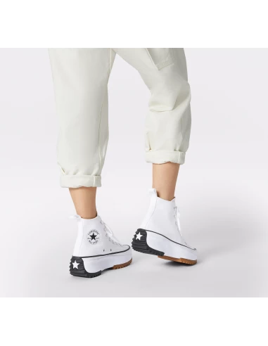 Converse Sneakers Compensées Montantes Femme Run Star Hike Hi Blanc 9 Converse Sneakers Compensées Montantes Femme Run Star Hike Hi Blanc – Image 7