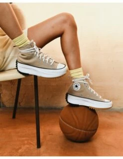 Converse Sneakers Femme Run Star Hike Hi Hemp/black/white 9 Converse Sneakers Femme Run Star Hike Hi Hemp/black/white -Hylton Magasin 172727c converse 2