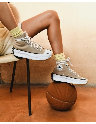 Converse Sneakers Femme Run Star Hike Hi Hemp/black/white 5 Converse Sneakers Femme Run Star Hike Hi Hemp/black/white – Image 3