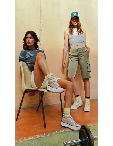 Converse Sneakers Femme Run Star Hike Hi Hemp/black/white 7 Converse Sneakers Femme Run Star Hike Hi Hemp/black/white – Image 5