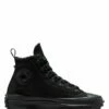 Converse Sneakers Compensées Montantes Femme Run Star Hike Hi Cuir Noir 2 Converse Sneakers Compensées Montantes Femme Run Star Hike Hi Cuir Noir -Hylton Magasin 173096c converse
