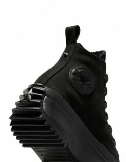 Converse Sneakers Compensées Montantes Femme Run Star Hike Hi Cuir Noir 12 Converse Sneakers Compensées Montantes Femme Run Star Hike Hi Cuir Noir -Hylton Magasin 173096c converse 4