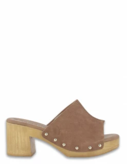 Tamaris Sabots à Talon Femme 27220-20 305 Cuir Marron