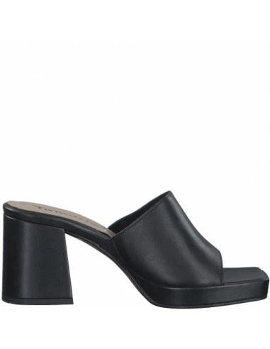 Tamaris Mules à Talon Femme 27222-20 003 Cuir Noir 5 Tamaris Mules à Talon Femme 27222-20 003 Cuir Noir – Image 3