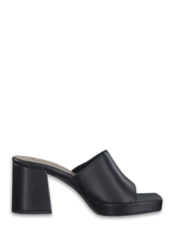 Tamaris Mules à Talon Femme 27222-20 003 Cuir Noir