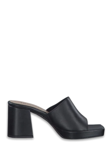 Tamaris Mules à Talon Femme 27222-20 003 Cuir Noir 3 Tamaris Mules à Talon Femme 27222-20 003 Cuir Noir