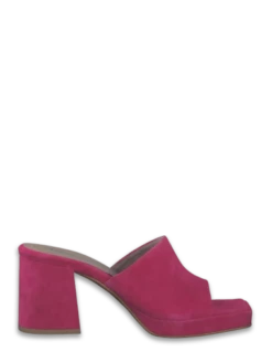 Tamaris Mules à Talon Femme 27222-20 513 Cuir Fuchsia
