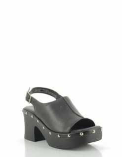 Tamaris Sandales à Talon 28037-30 001 Cuir Noir -Hylton Magasin 28037 30 001 tamaris 1