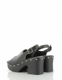 Tamaris Sandales à Talon 28037-30 001 Cuir Noir -Hylton Magasin 28037 30 001 tamaris 2