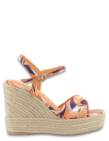 Tamaris Sandales Compensées Femme 28063-30 608 Orange à Motifs/corde 3 Tamaris Sandales Compensées Femme 28063-30 608 Orange à Motifs/corde