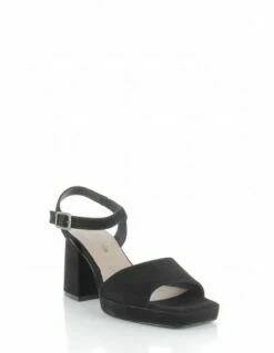 Tamaris Sandales à Talons Femme 28374-20 001 Daim Noir -Hylton Magasin 28374 20 001 tamaris 2