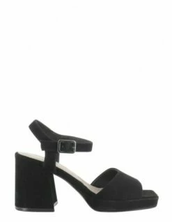 Tamaris Sandales à Talons Femme 28374-20 001 Daim Noir