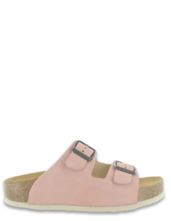 Plakton Mules Femme Cp Beta Cuir Rose