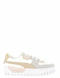 Puma Sneakers Femme Cali Dream Cuir Blanc/beige/gris