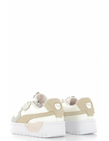 Puma Sneakers Femme Cali Dream Cuir Blanc/beige/gris 5 Puma Sneakers Femme Cali Dream Cuir Blanc/beige/gris – Image 4