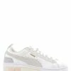 Puma Sneakers Compensées Femme Mayze Wedge Pastel Cuir Blanc/gris -Hylton Magasin 388566 01b puma