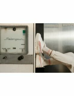 Puma Sneakers Compensées Femme Mayze Thrifted Cuir Blanc/rose -Hylton Magasin 389861 02b puma 4