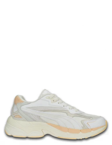 Puma Sneakers Femme Teveris Nitro Blanc/orange -Hylton Magasin 391095 02b puma