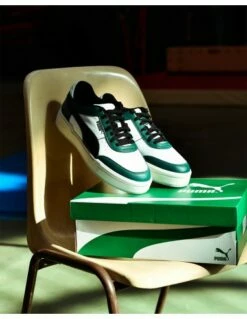 Puma Sneakers Mixte Ca Pro Sport Lth Green/blk/wht -Hylton Magasin 393280 04b puma 3