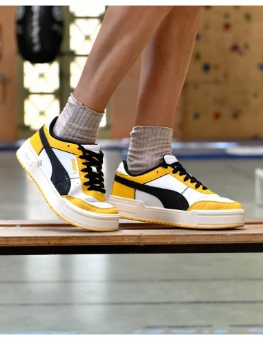 Puma Sneakers Femme Ca Pro Sport Lth Yellow Black 7 Puma Sneakers Femme Ca Pro Sport Lth Yellow Black – Image 5