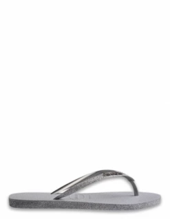 Havaianas Tongs Femme Slim Sparkle II Gris Argenté
