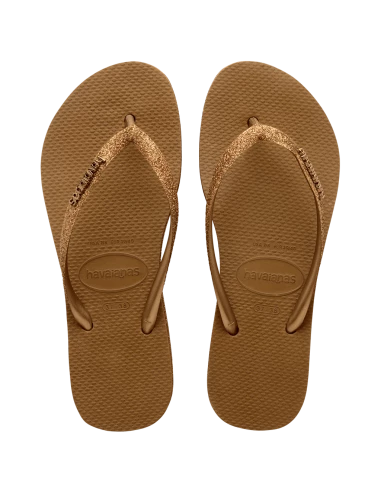 Havaianas Tongs Compensées Slim Flatform Sparkle Bronze 4 Havaianas Tongs Compensées Slim Flatform Sparkle Bronze – Image 2