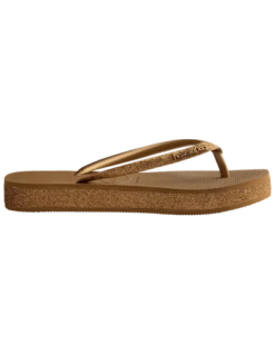 Havaianas Tongs Compensées Slim Flatform Sparkle Bronze 13 Havaianas Tongs Compensées Slim Flatform Sparkle Bronze -Hylton Magasin 41472561856 havaianas 3