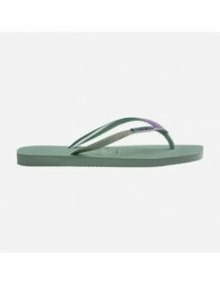 Havaianas Tongs Femme Square Glitter Vert Pailettes -Hylton Magasin 41481021809 havaianas 2