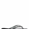 Havaianas Tongs Femme Square Logo Metallic Noir Pailettes -Hylton Magasin 41482570090 havaianas