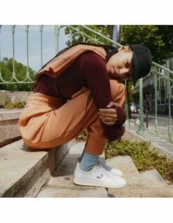 Lacoste Sneakers Femme Carnaby Pro Cuir Blanc/rose Gold -Hylton Magasin 44sfa0061 65t lacoste 6