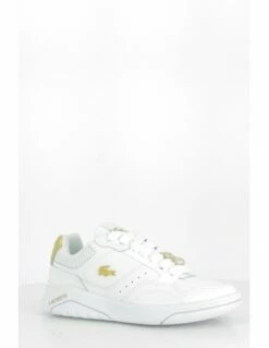 Lacoste Sneakers Femme Lacoste Game Advance Cuir Blanc/or -Hylton Magasin 45sfa0026 216 lacoste 1